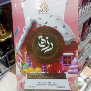 Rizq Marshmallow by Ard Al Zahrat – Sweet & Gourmand Eau De Toilette for Women (100ml)